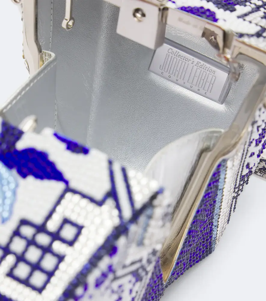 Judith Leiber Couture Take Out Box Blue Dragon embellished clutch | Thumbnail 3 Judith Leiber Couture Take Out Box Blue Dragon embellished clutch | Thumbnail 3