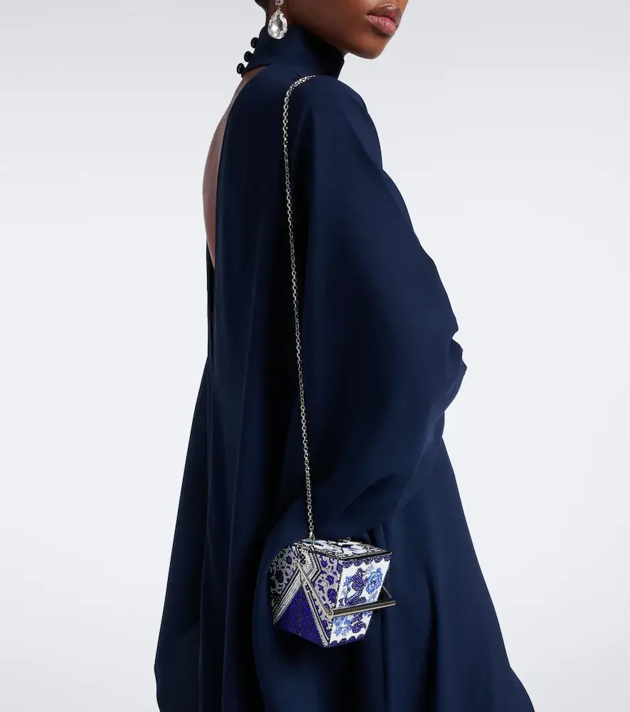 Judith Leiber Couture Take Out Box Blue Dragon embellished clutch | Thumbnail 5 Judith Leiber Couture Take Out Box Blue Dragon embellished clutch | Thumbnail 5