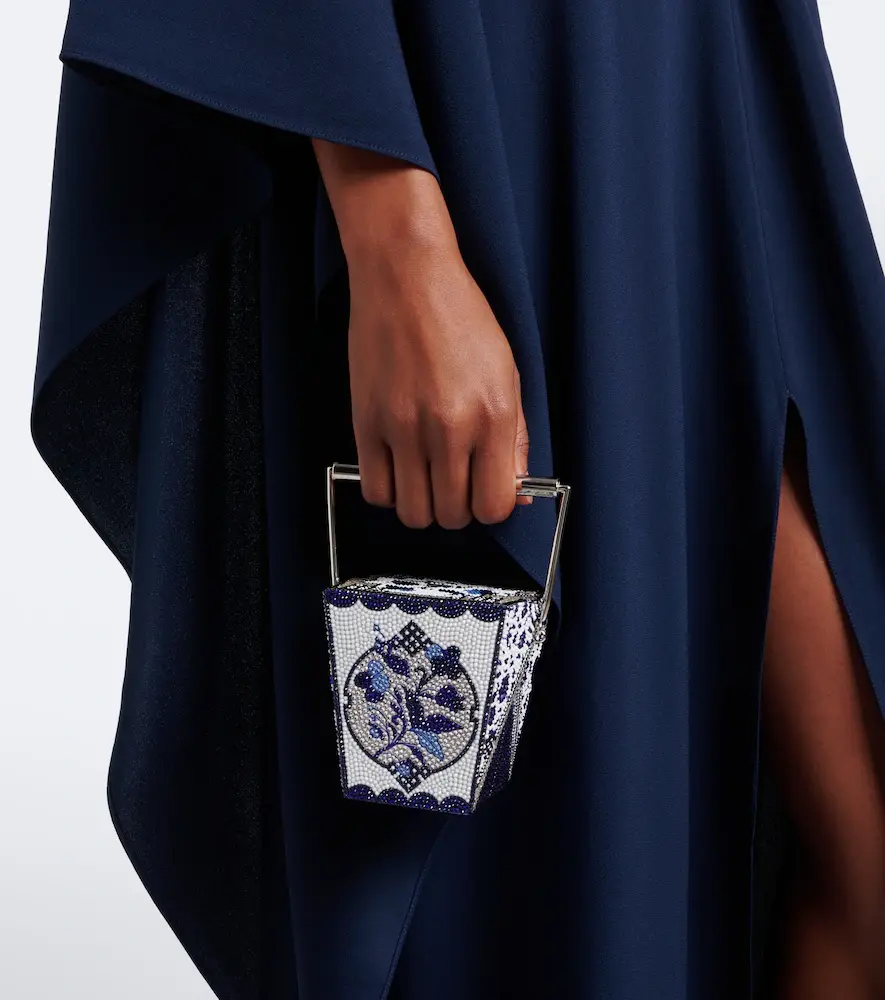 Judith Leiber Couture Take Out Box Blue Dragon embellished clutch | Thumbnail 6 Judith Leiber Couture Take Out Box Blue Dragon embellished clutch | Thumbnail 6