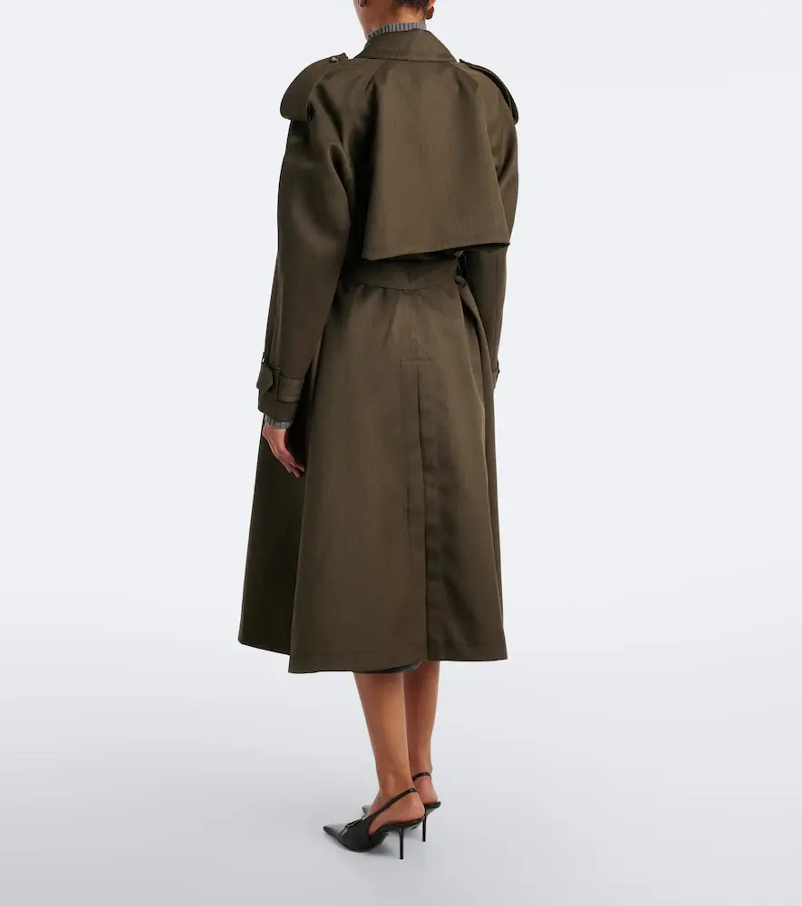 Victoria Beckham Esmee virgin wool trench coat | Thumbnail 6