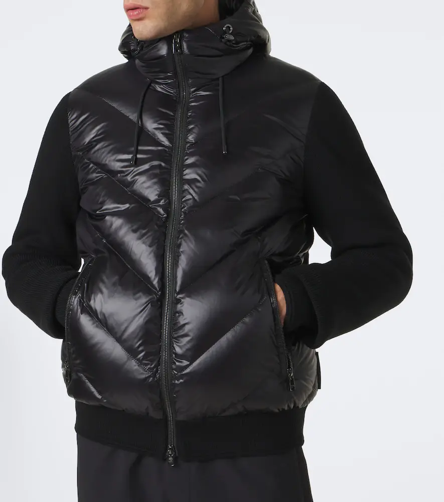 Bogner Zisco down-paneled hooded wool cardigan | Thumbnail 2 Bogner Zisco down-paneled hooded wool cardigan | Thumbnail 2