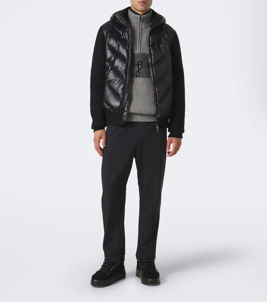 Bogner Zisco down-paneled hooded wool cardigan | Thumbnail 3 Bogner Zisco down-paneled hooded wool cardigan | Thumbnail 3