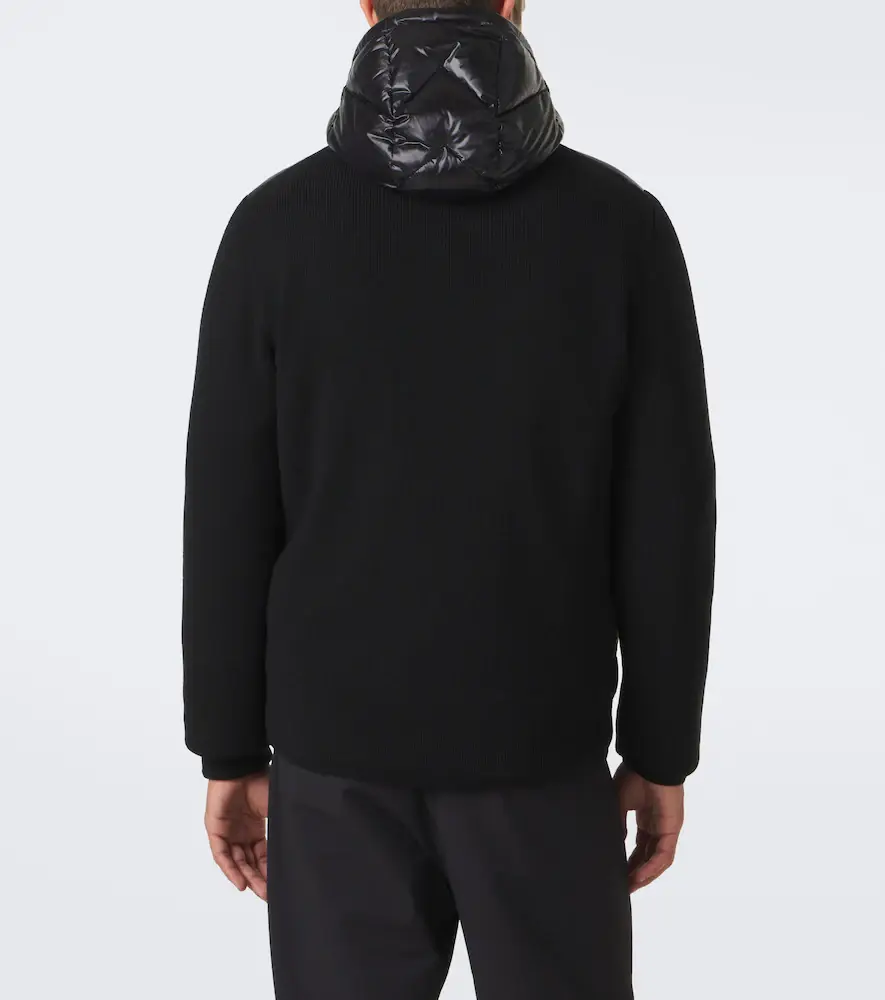Bogner Zisco down-paneled hooded wool cardigan | Thumbnail 4 Bogner Zisco down-paneled hooded wool cardigan | Thumbnail 4