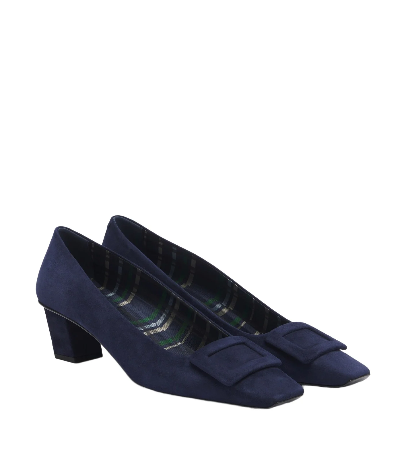 Roger Vivier Belle Vivier suede pumps