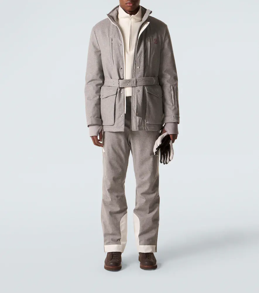 Brunello Cucinelli Cashmere and cotton-blend half-zip sweatshirt | Thumbnail 3 Brunello Cucinelli Cashmere and cotton-blend half-zip sweatshirt | Thumbnail 3