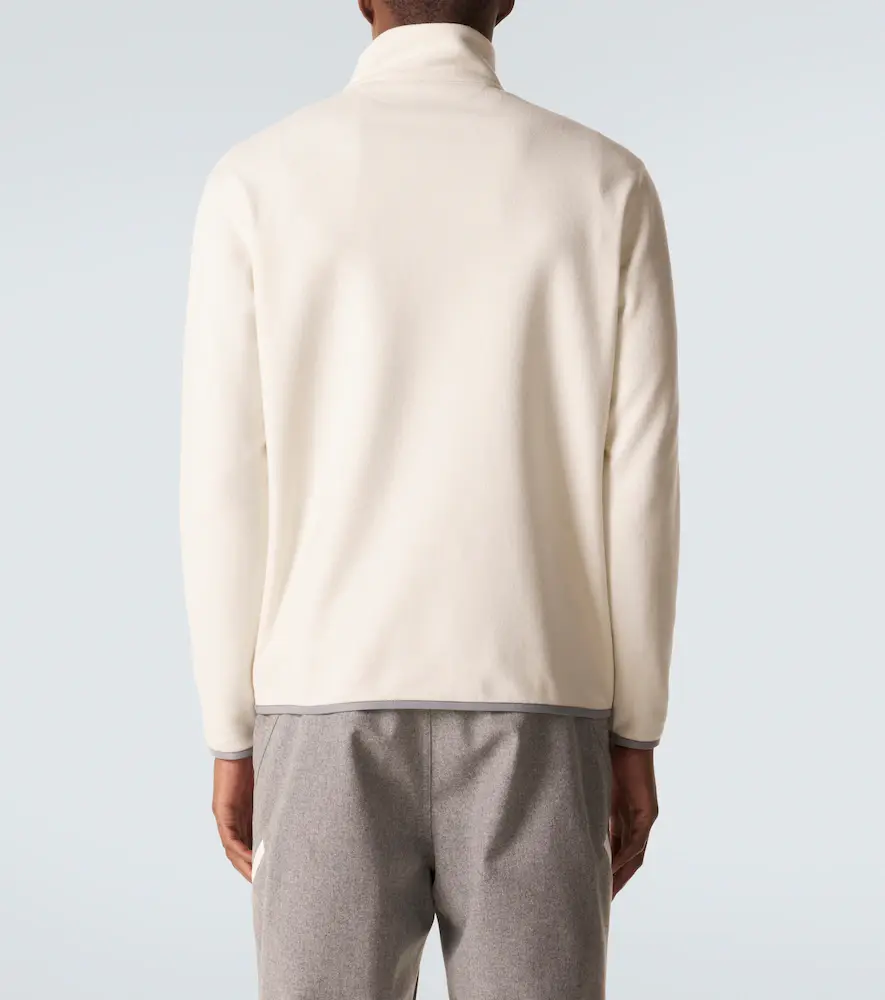 Brunello Cucinelli Cashmere and cotton-blend half-zip sweatshirt | Thumbnail 6 Brunello Cucinelli Cashmere and cotton-blend half-zip sweatshirt | Thumbnail 6