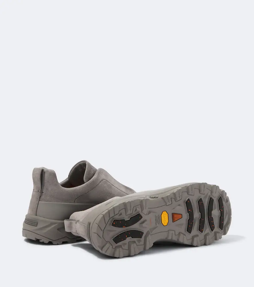 Zegna Triple Stitch Monte suede slip-on sneakers | Thumbnail 3 Zegna Triple Stitch Monte suede slip-on sneakers | Thumbnail 3