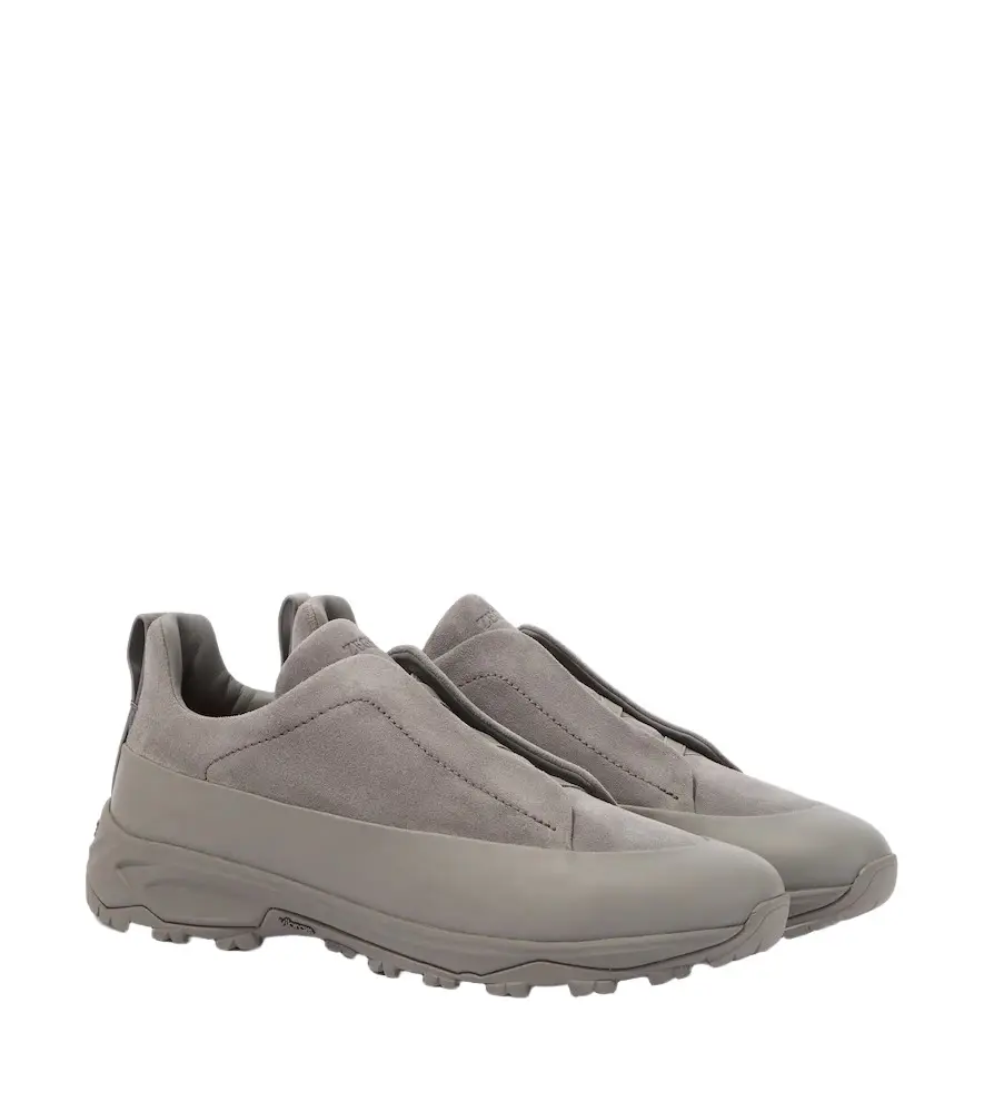 Triple Stitch Monte suede slip-on sneakers Triple Stitch Monte suede slip-on sneakers
