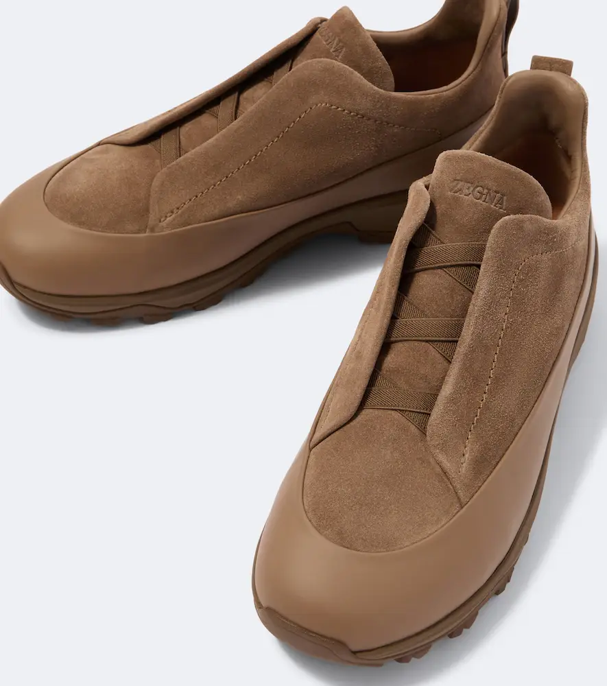 Zegna Triple Stitch Monte suede sneakers | Thumbnail 2 Zegna Triple Stitch Monte suede sneakers | Thumbnail 2