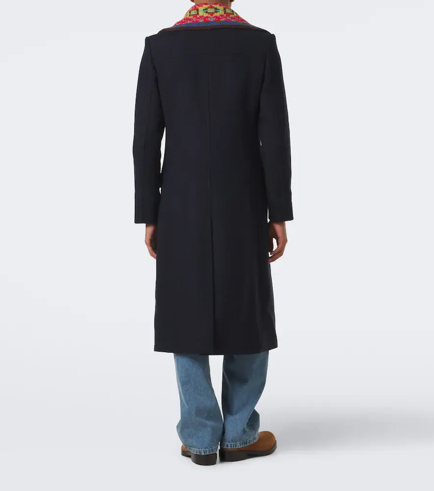 Dries Van Noten Double-breasted wool-blend twill coat | Thumbnail 2 Dries Van Noten Double-breasted wool-blend twill coat | Thumbnail 2