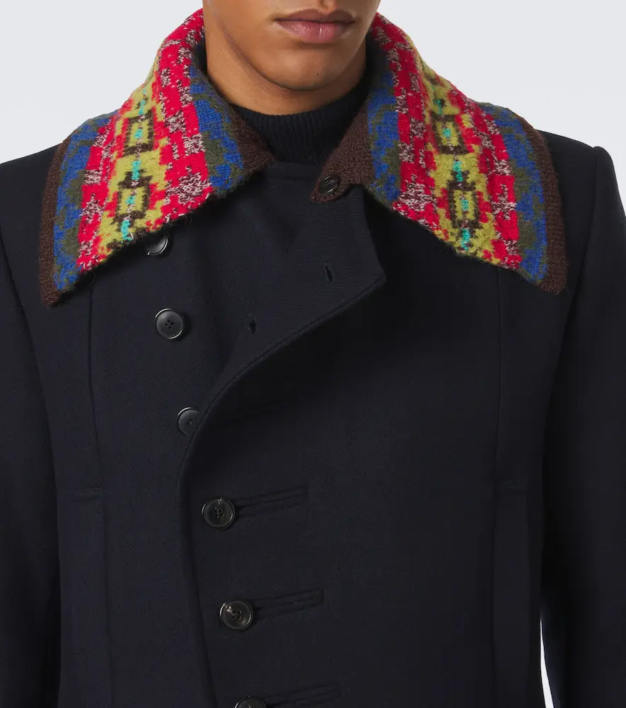 Dries Van Noten Double-breasted wool-blend twill coat | Thumbnail 5 Dries Van Noten Double-breasted wool-blend twill coat | Thumbnail 5