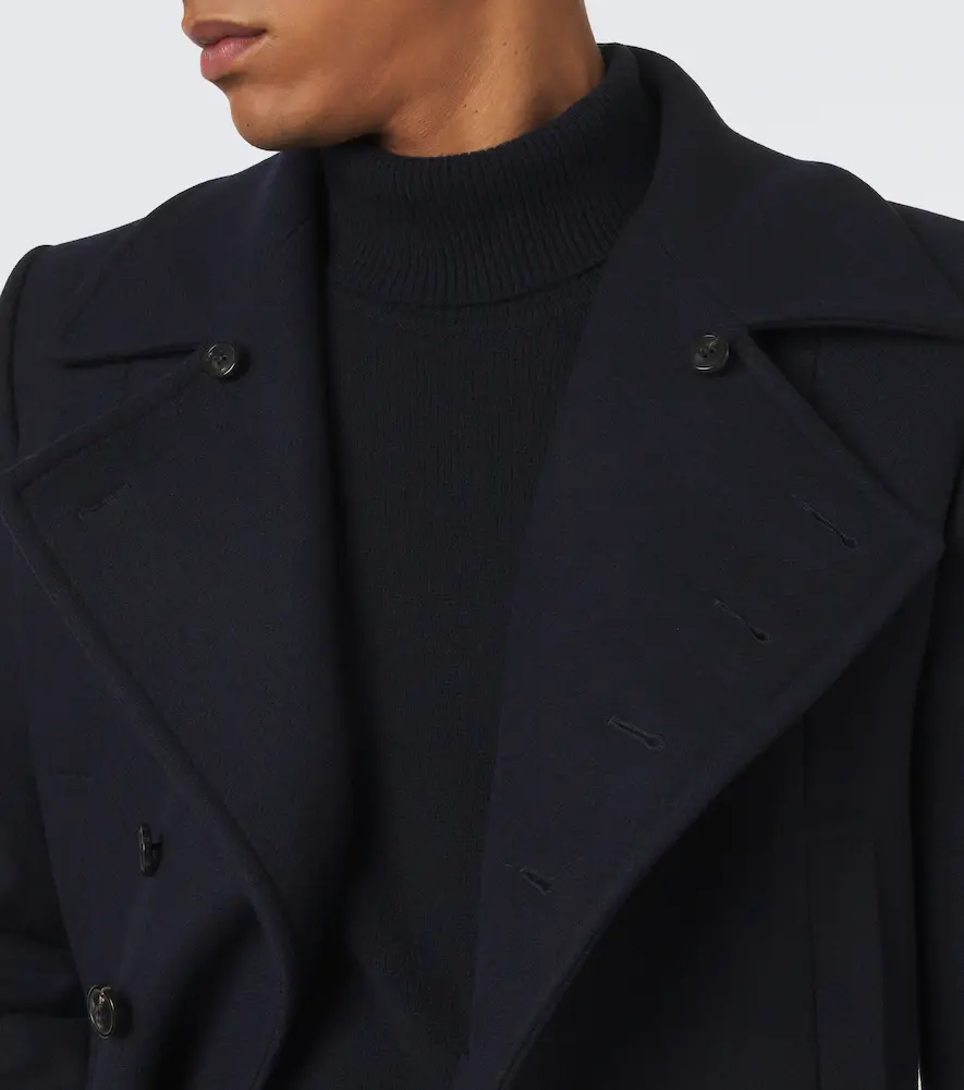 Dries Van Noten Double-breasted wool-blend twill coat | Thumbnail 7 Dries Van Noten Double-breasted wool-blend twill coat | Thumbnail 7