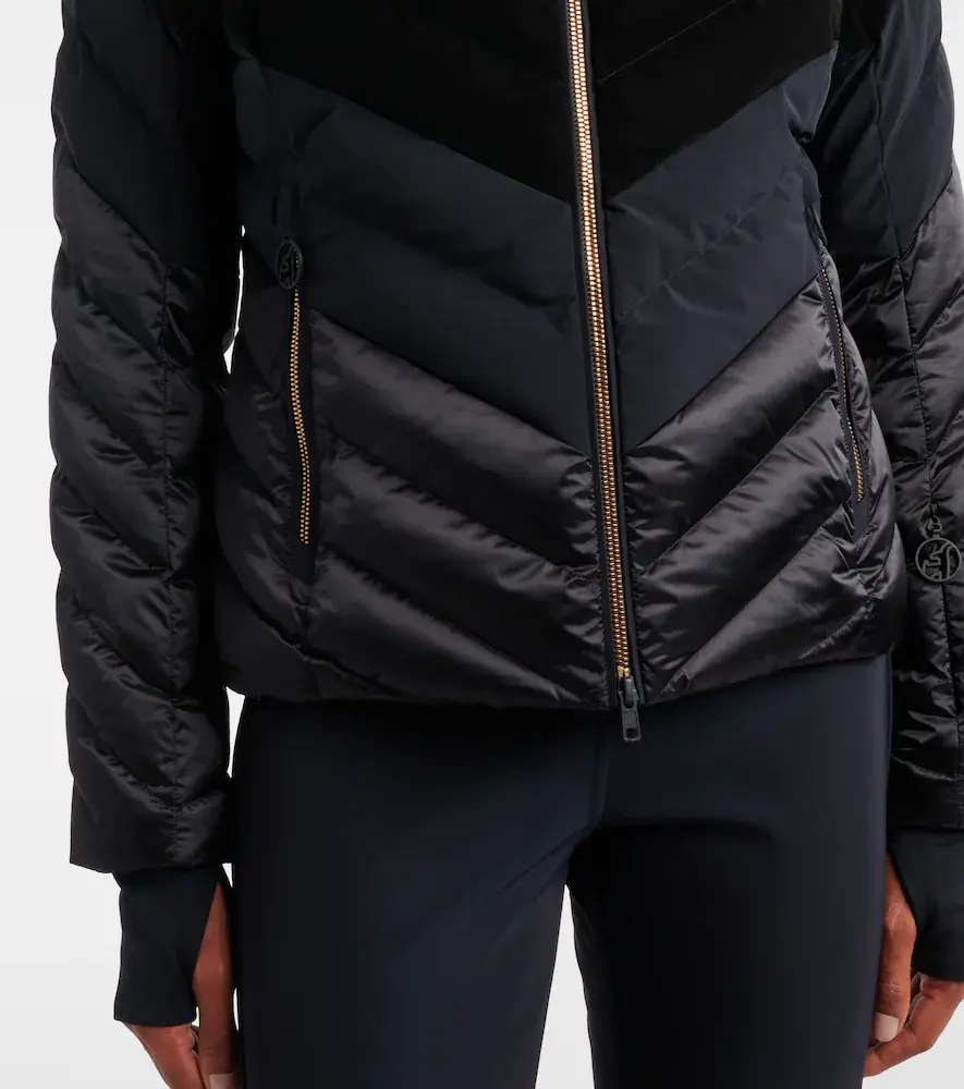 Toni Sailer Kimberly hooded velvet ski jacket | Thumbnail 3 Toni Sailer Kimberly hooded velvet ski jacket | Thumbnail 3