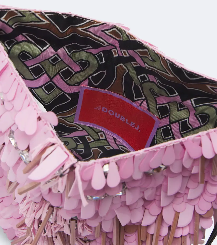 La DoubleJ Dustbag embellished pouch | Thumbnail 2 La DoubleJ Dustbag embellished pouch | Thumbnail 2