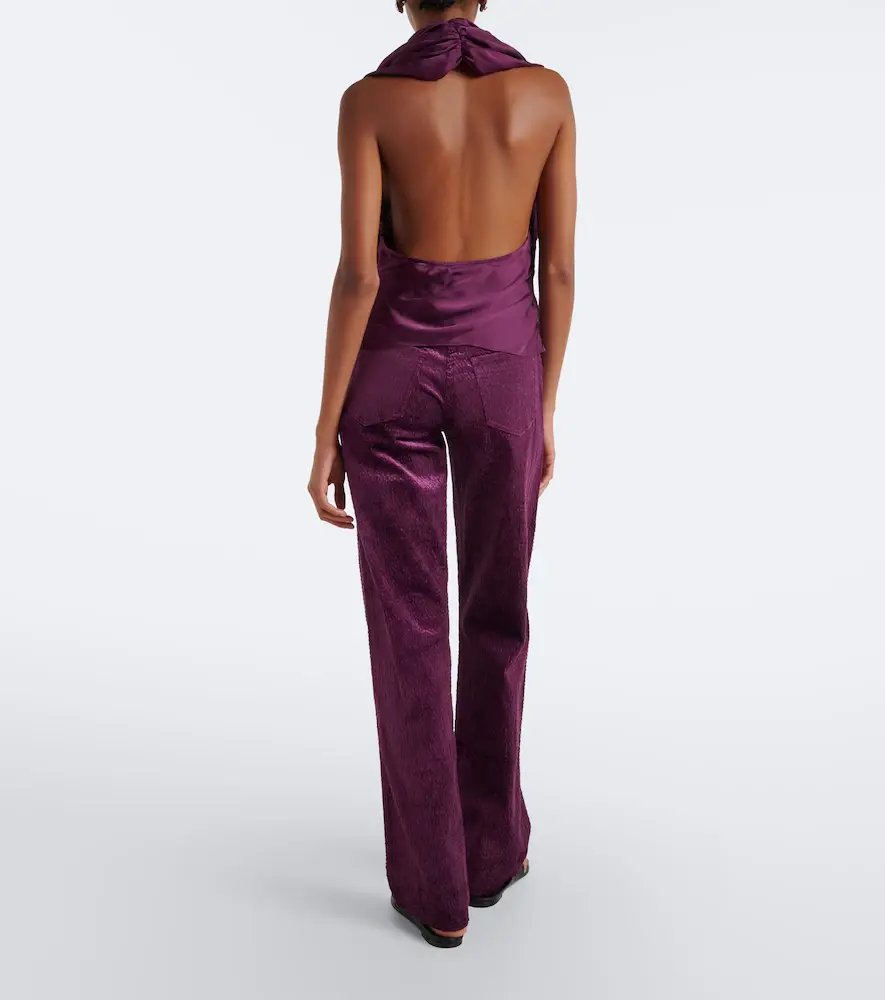 Christopher Esber Ava cotton-blend corduroy straight pants | Thumbnail 3 Christopher Esber Ava cotton-blend corduroy straight pants | Thumbnail 3
