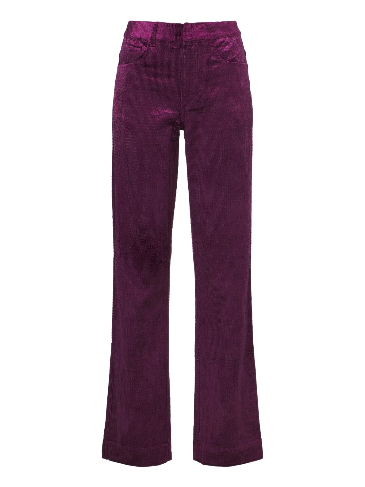 Ava cotton-blend corduroy straight pants Ava cotton-blend corduroy straight pants