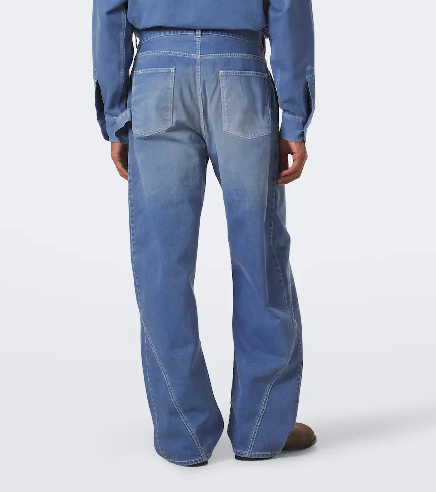 JW Anderson Twisted embroidered straight jeans | Thumbnail 4 JW Anderson Twisted embroidered straight jeans | Thumbnail 4