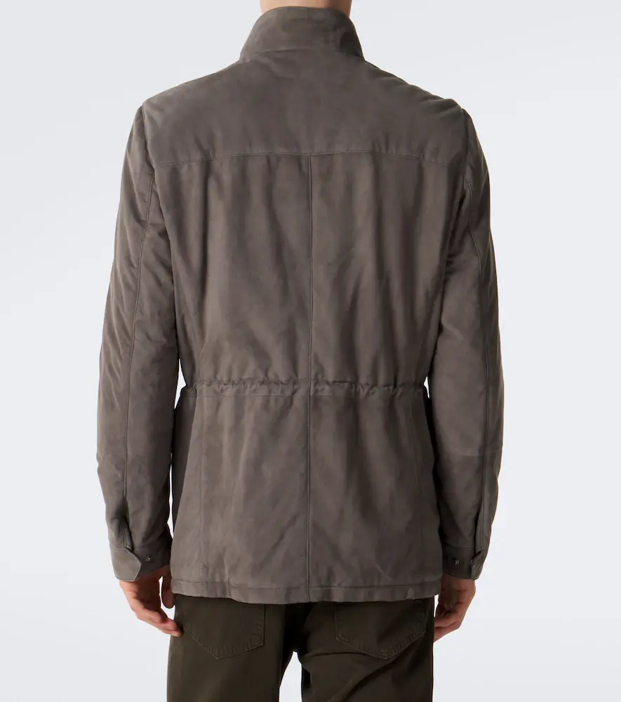 Thom Sweeney Suede field jacket | Thumbnail 4 Thom Sweeney Suede field jacket | Thumbnail 4