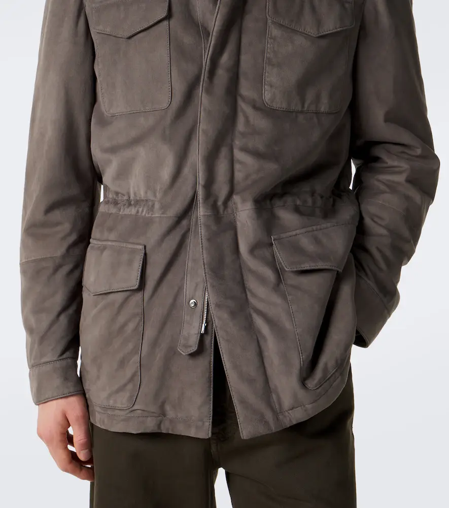 Thom Sweeney Suede field jacket | Thumbnail 6 Thom Sweeney Suede field jacket | Thumbnail 6
