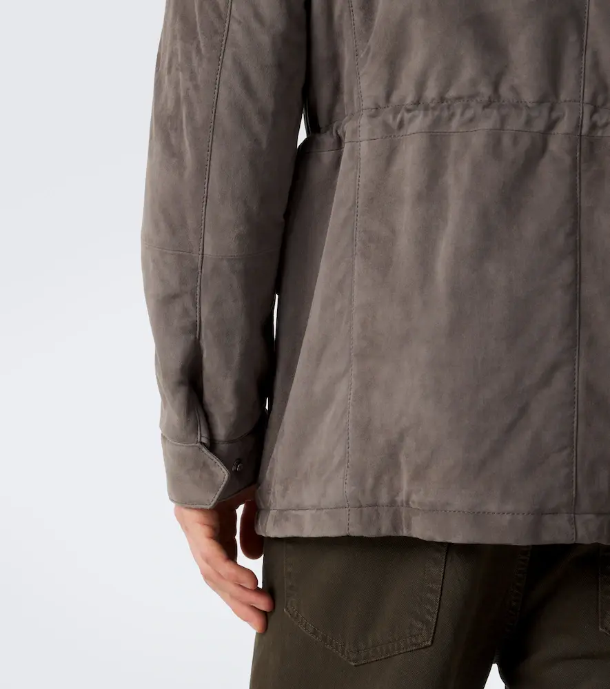 Thom Sweeney Suede field jacket | Thumbnail 7 Thom Sweeney Suede field jacket | Thumbnail 7