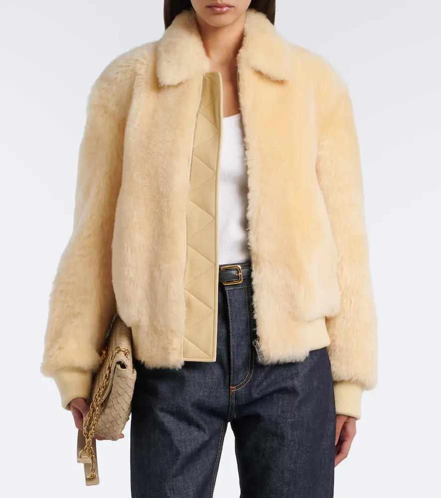 Bottega Veneta Shearling blouson jacket | Thumbnail 4