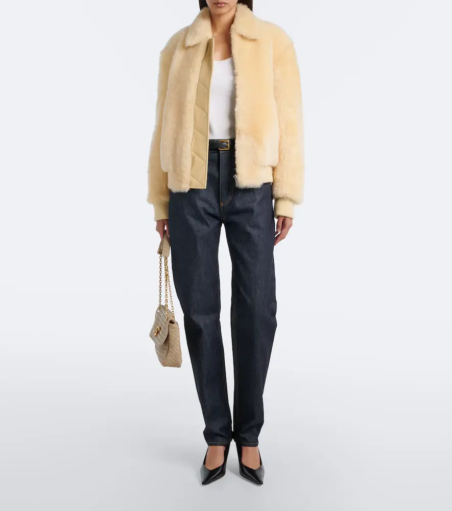 Bottega Veneta Shearling blouson jacket | Thumbnail 5