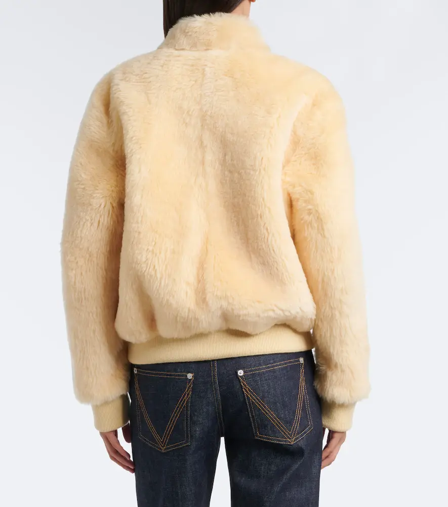 Bottega Veneta Shearling blouson jacket | Thumbnail 6