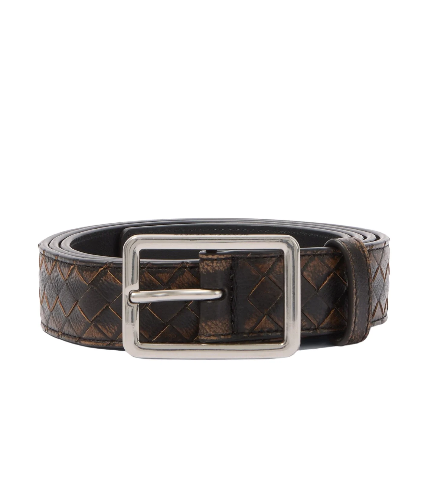 Bottega Veneta Intrecciato leather belt