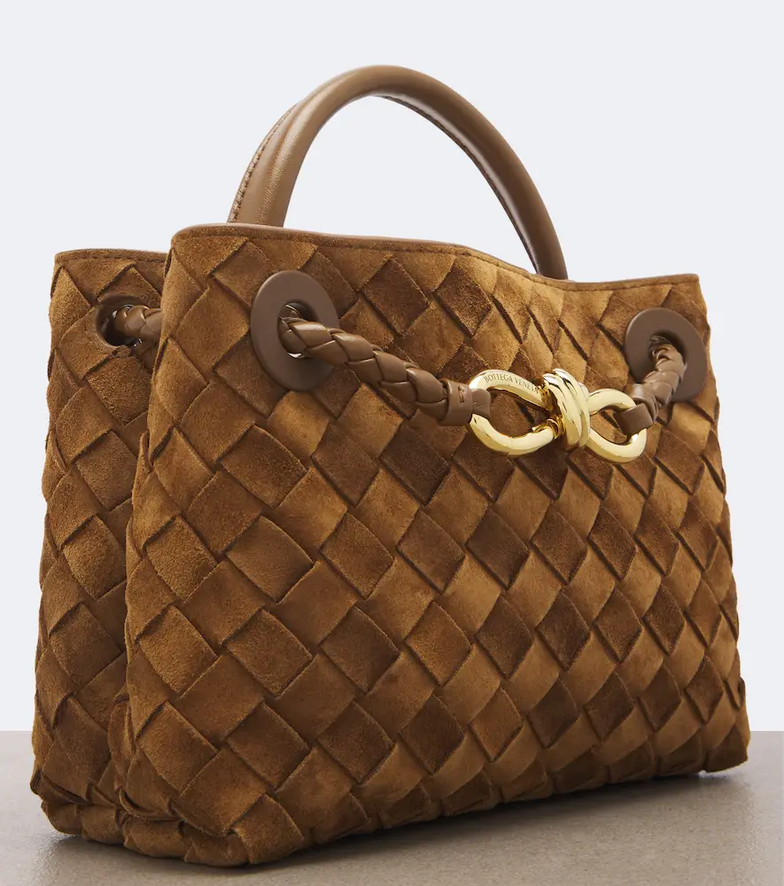 Bottega Veneta Andiamo Mini suede top-handle bag | Thumbnail 4 Bottega Veneta Andiamo Mini suede top-handle bag | Thumbnail 4