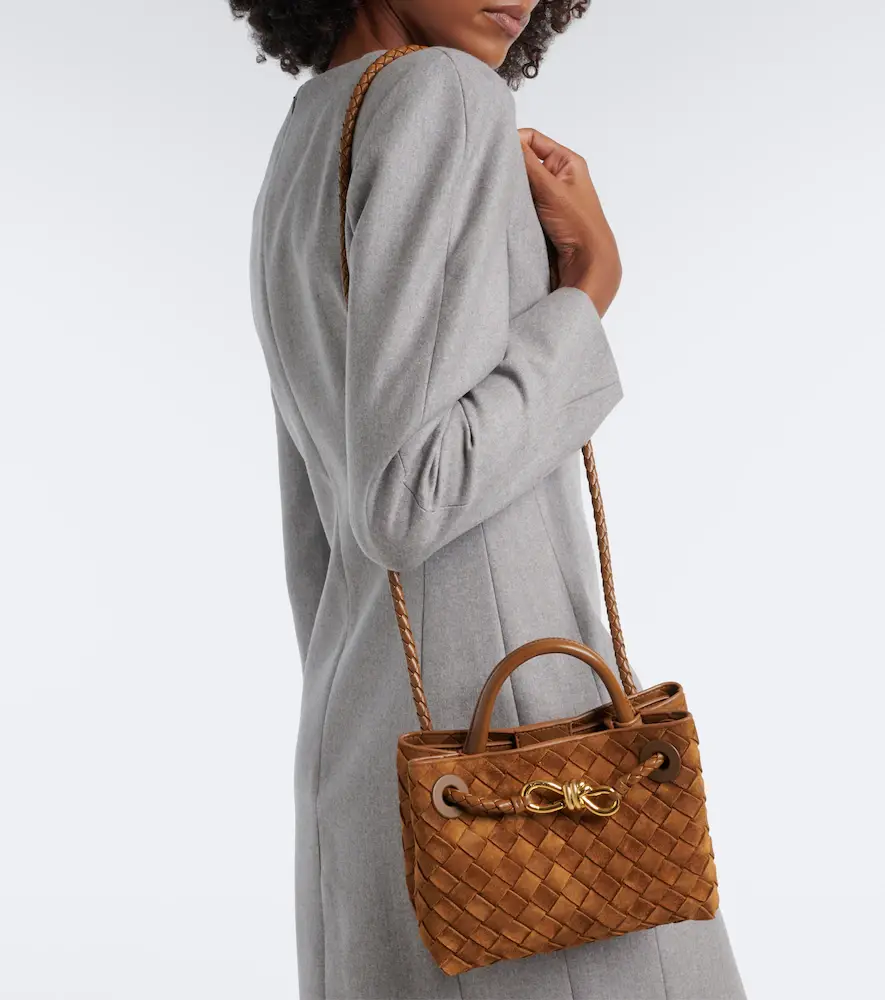 Bottega Veneta Andiamo Mini suede top-handle bag | Thumbnail 5 Bottega Veneta Andiamo Mini suede top-handle bag | Thumbnail 5