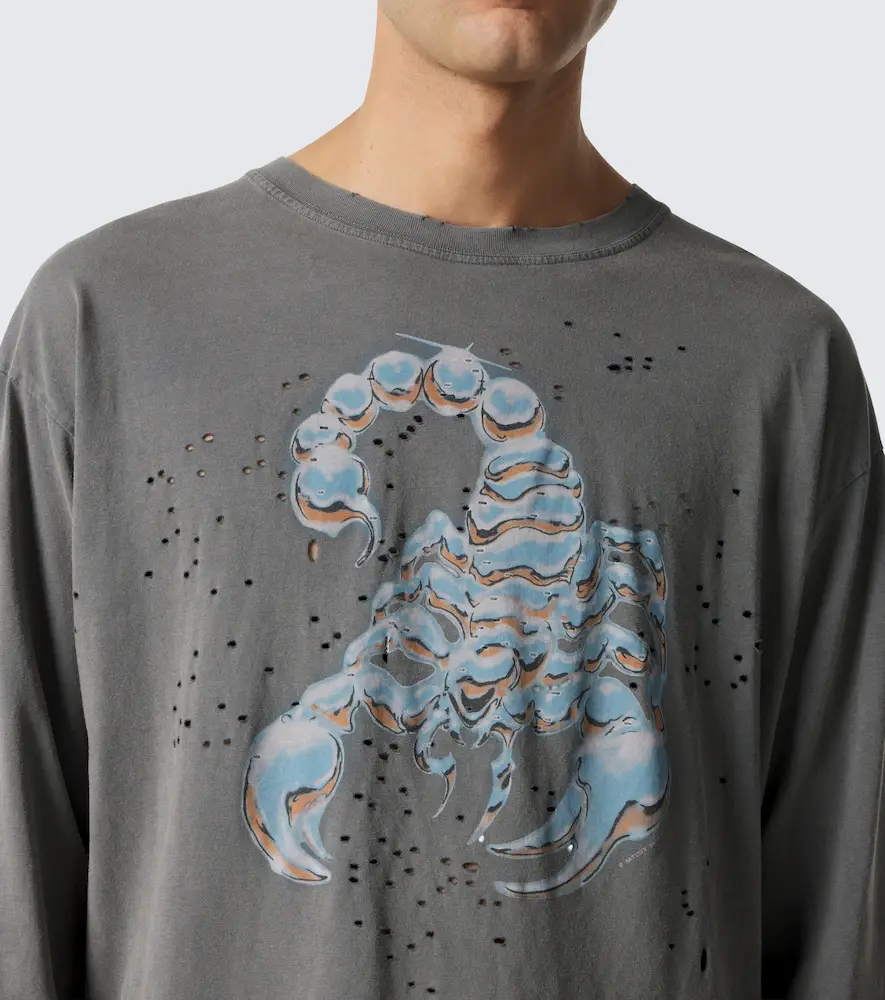 Satisfy MothTech printed cotton jersey T-Shirt | Thumbnail 4