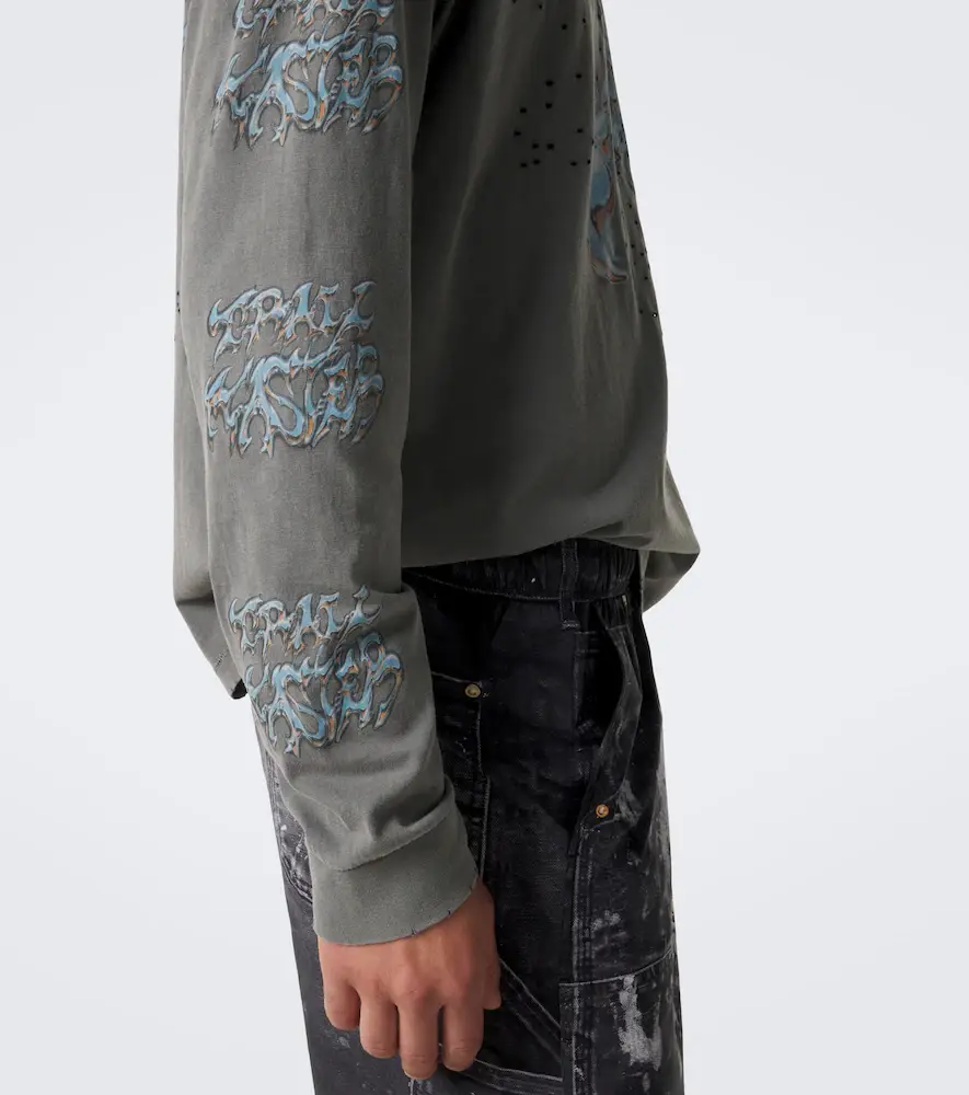 Satisfy MothTech printed cotton jersey T-Shirt | Thumbnail 5