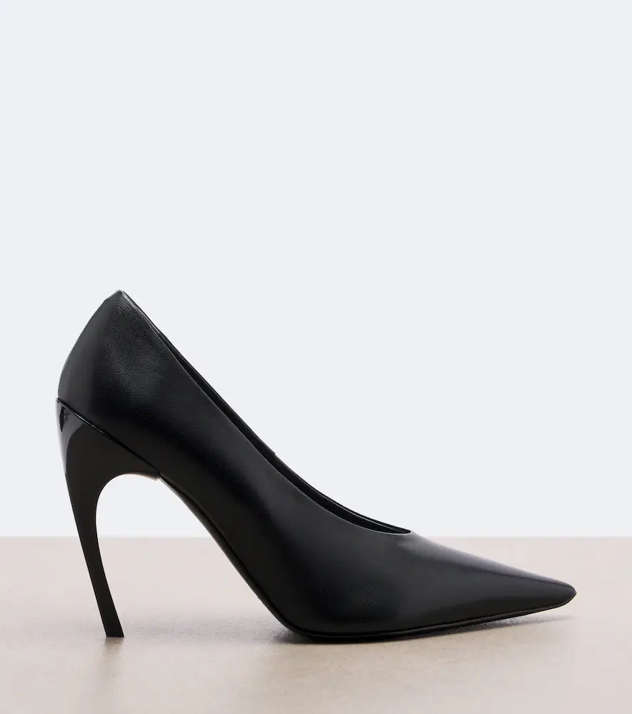 Roger Vivier Choc leather pumps | Thumbnail 4 Roger Vivier Choc leather pumps | Thumbnail 4
