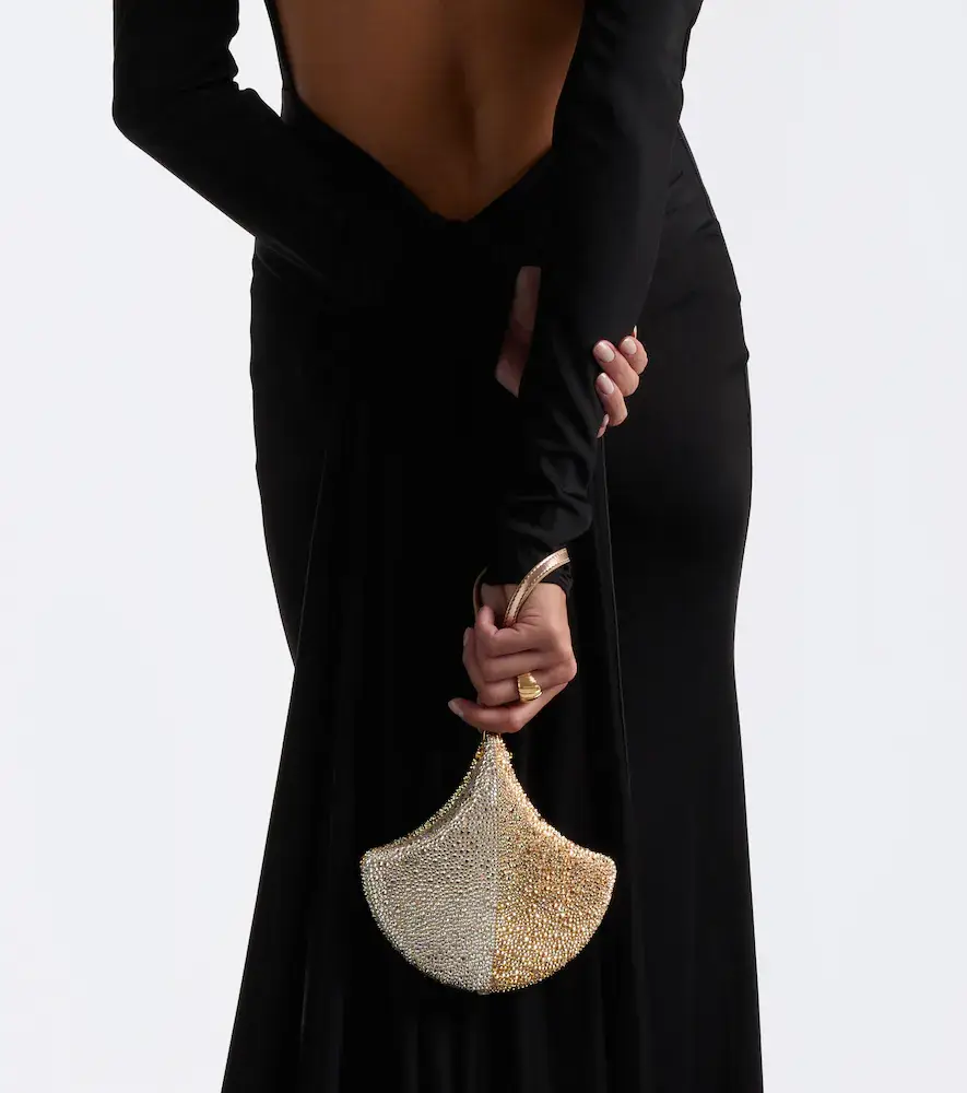 BVLGARI Ginkgo embellished clutch | Thumbnail 3 BVLGARI Ginkgo embellished clutch | Thumbnail 3