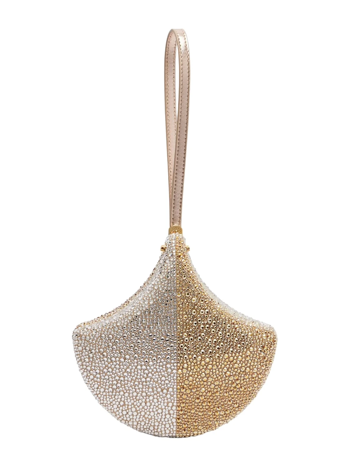 Ginkgo embellished suede clutch Ginkgo embellished suede clutch