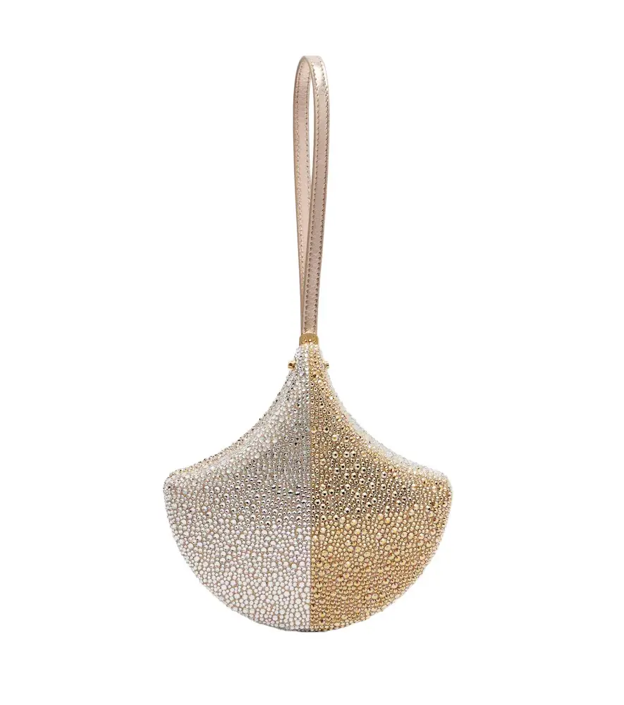 BVLGARI Ginkgo embellished clutch
