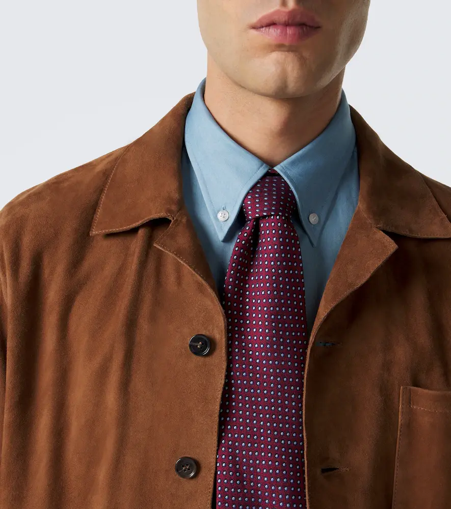Charvet Cotton chambray shirt | Thumbnail 5 Charvet Cotton chambray shirt | Thumbnail 5