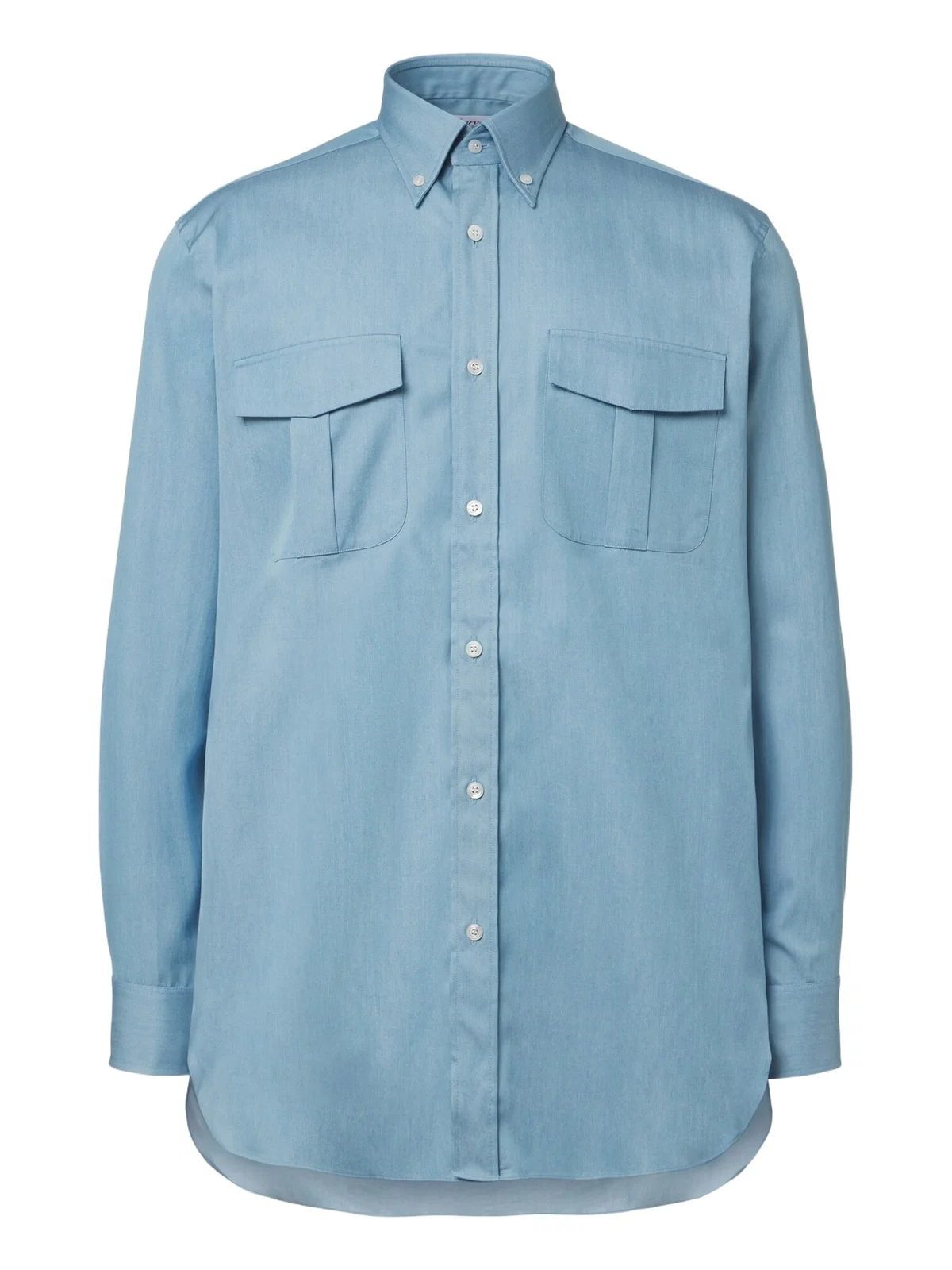 Charvet Cotton chambray shirt