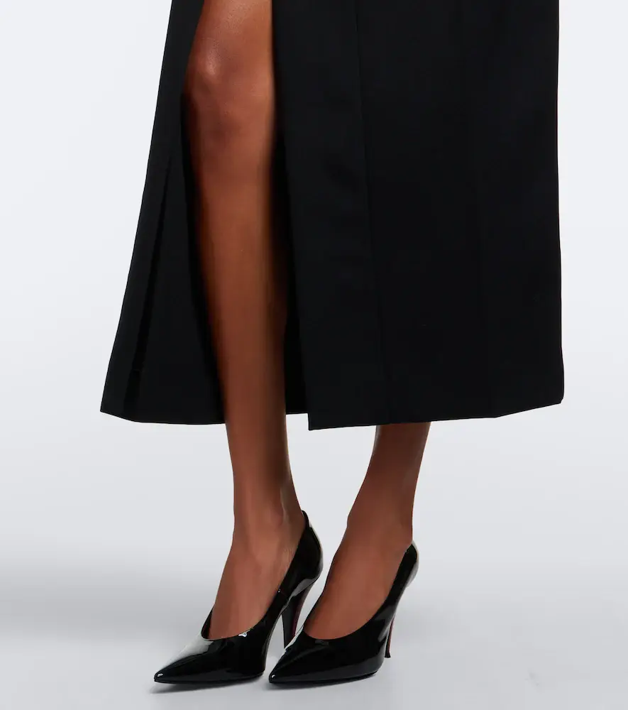 Givenchy Pleated wool midi skirt | Thumbnail 5 Givenchy Pleated wool midi skirt | Thumbnail 5