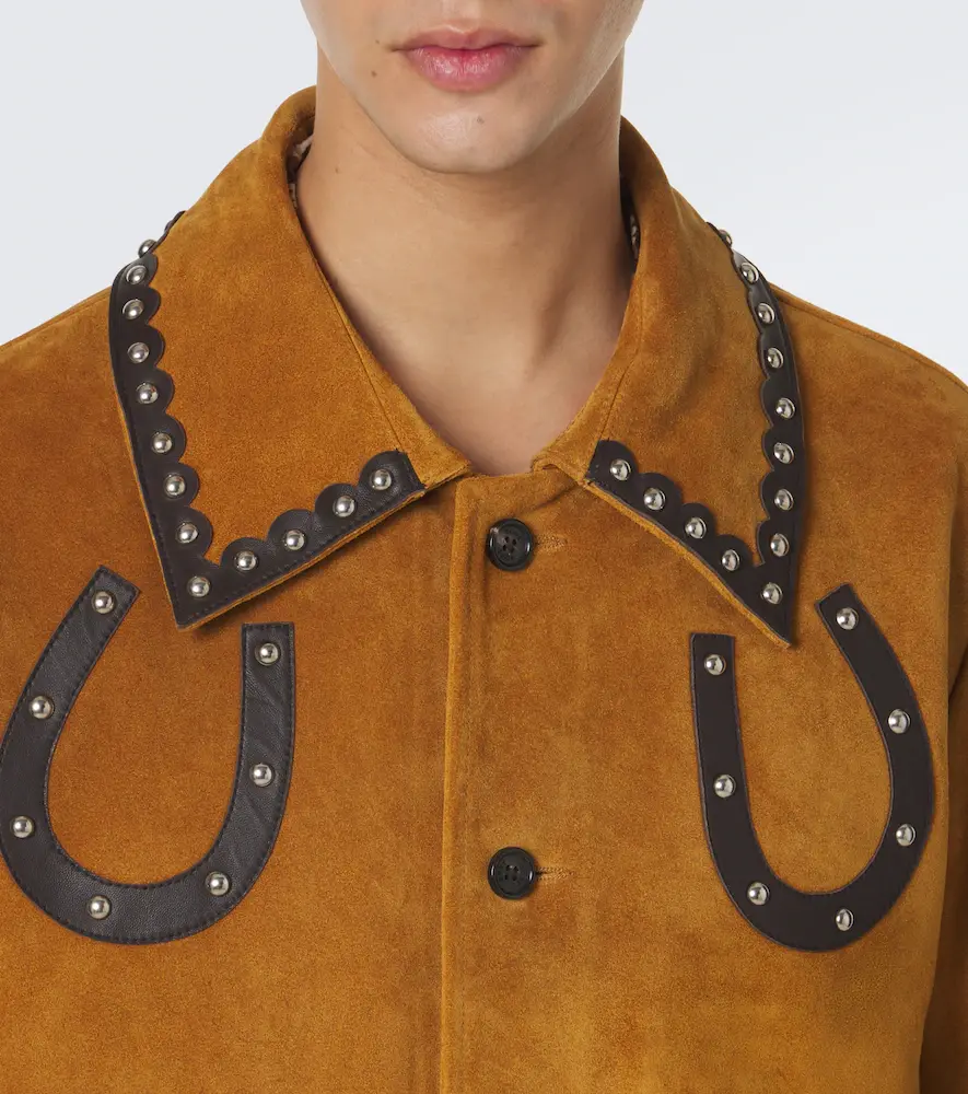BODE Carson studded suede jacket | Thumbnail 2 BODE Carson studded suede jacket | Thumbnail 2