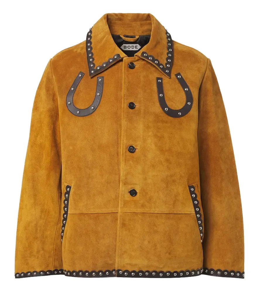 Carson studded suede jacket Carson studded suede jacket