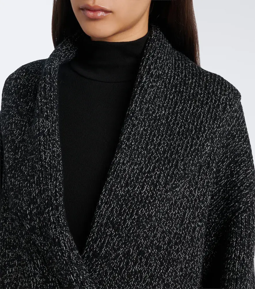TOTEME Wool and cotton-blend cardigan | Thumbnail 2 TOTEME Wool and cotton-blend cardigan | Thumbnail 2