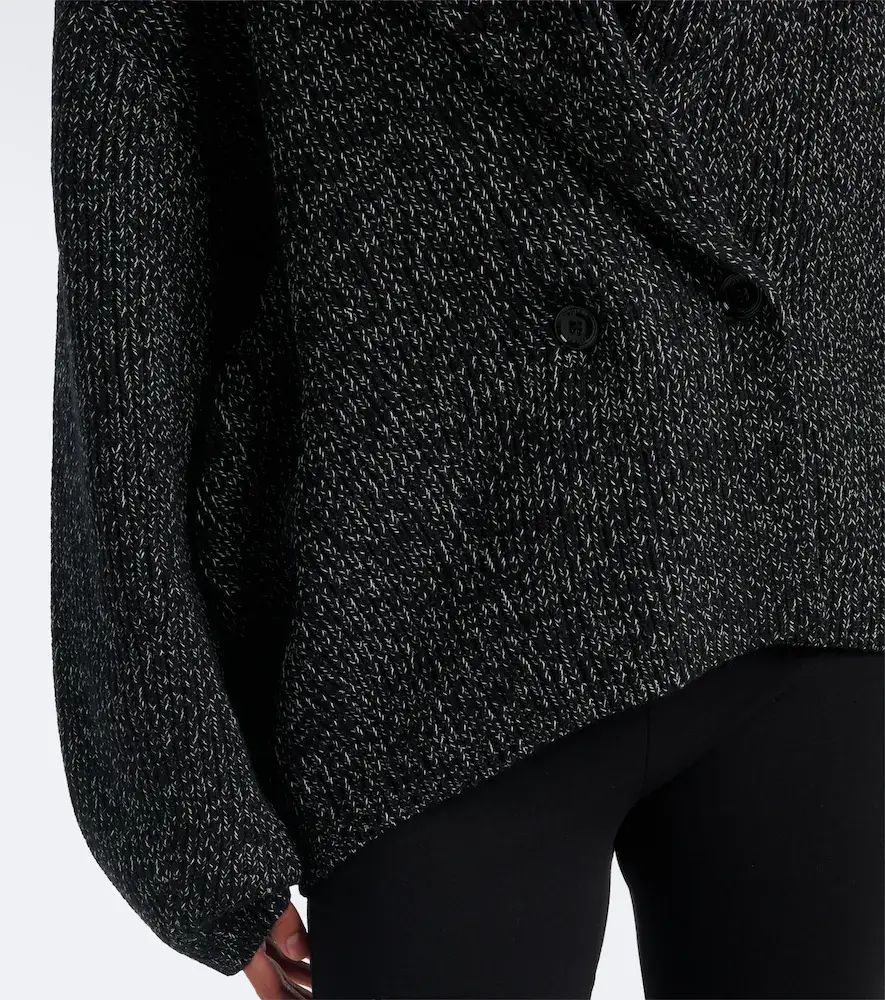 TOTEME Wool and cotton-blend cardigan | Thumbnail 5 TOTEME Wool and cotton-blend cardigan | Thumbnail 5