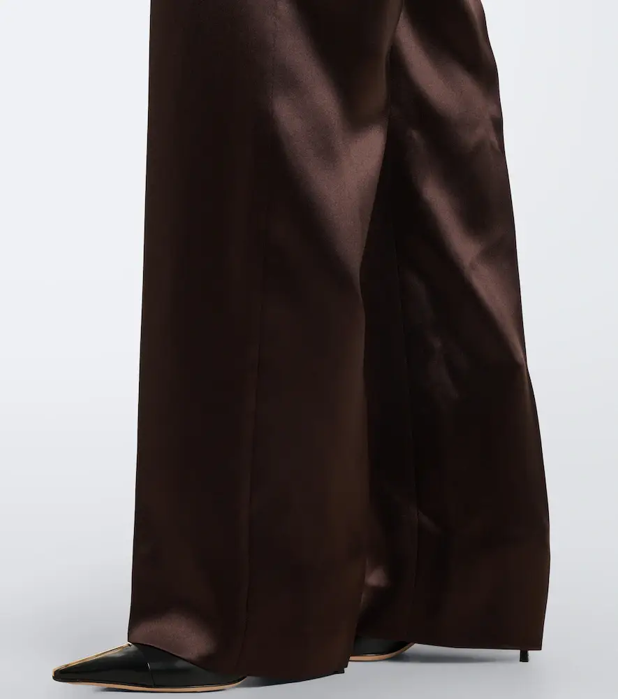 Tom Ford Silk satin wide-leg pants | Thumbnail 2