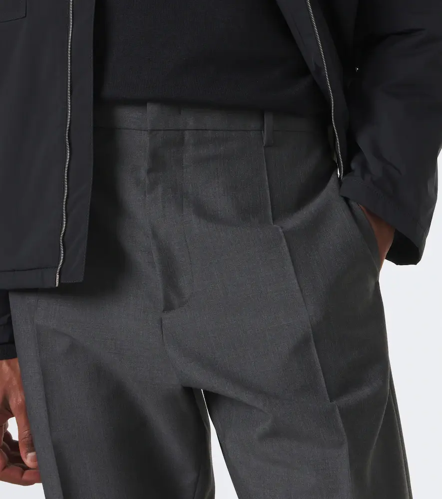 Jil Sander Wool and mohair bootcut pants | Thumbnail 2