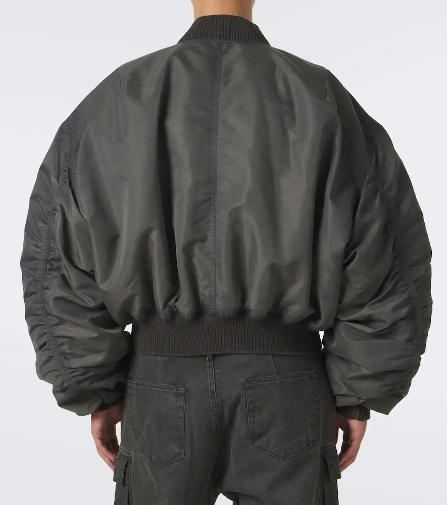 Rick Owens Secchia Flight satin bomber jacket | Thumbnail 7 Rick Owens Secchia Flight satin bomber jacket | Thumbnail 7
