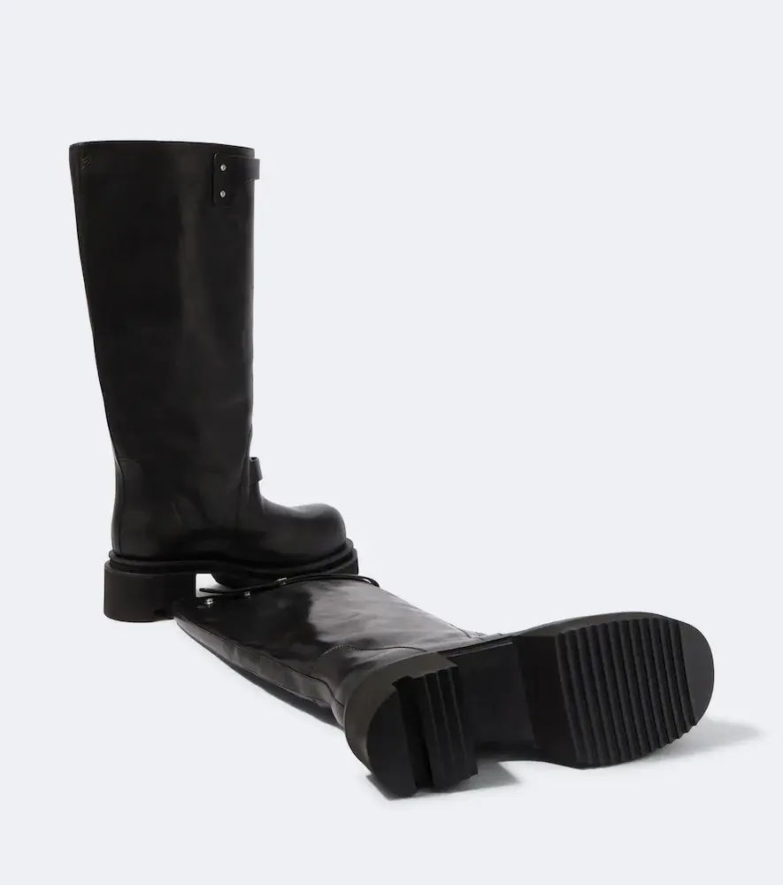 Rick Owens Naska leather knee-high boots | Thumbnail 5 Rick Owens Naska leather knee-high boots | Thumbnail 5