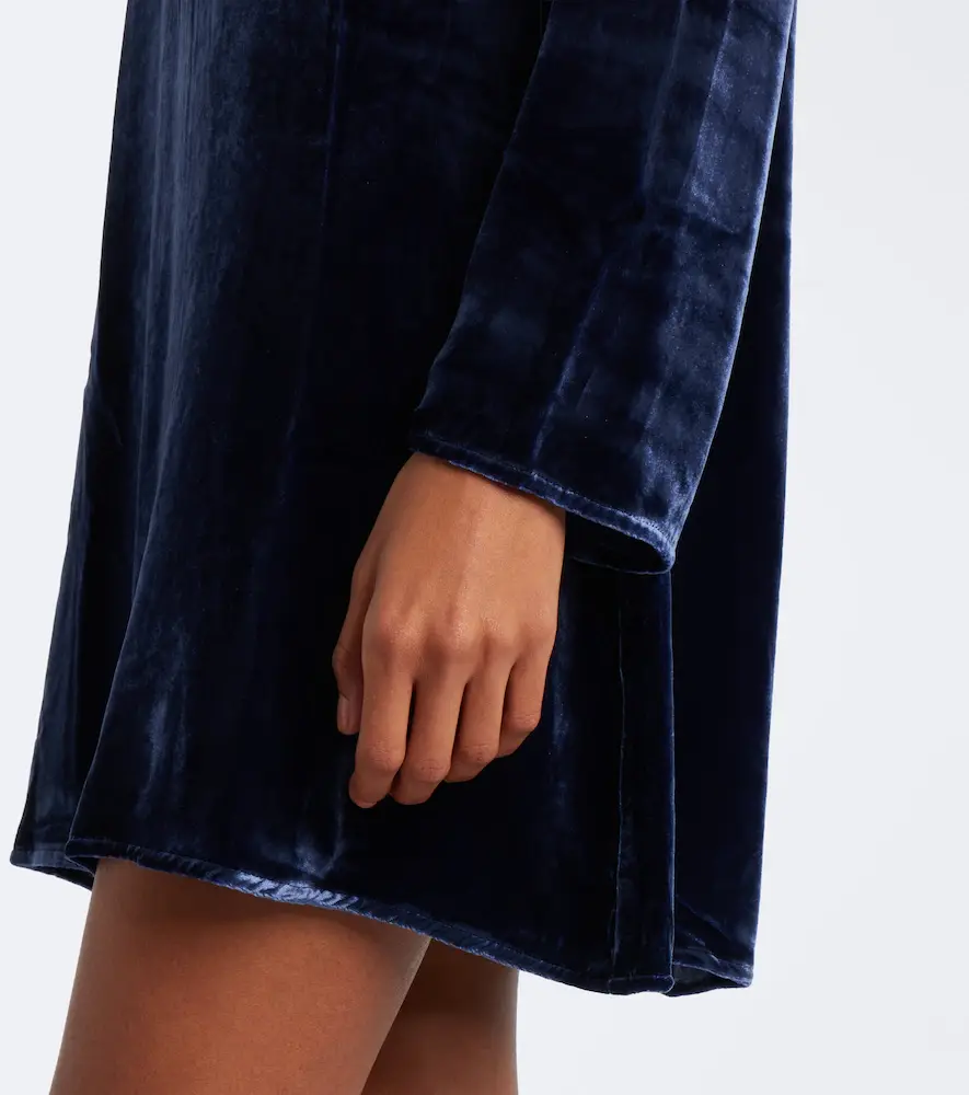 ASCENO Larissa velvet minidress | Thumbnail 2 ASCENO Larissa velvet minidress | Thumbnail 2