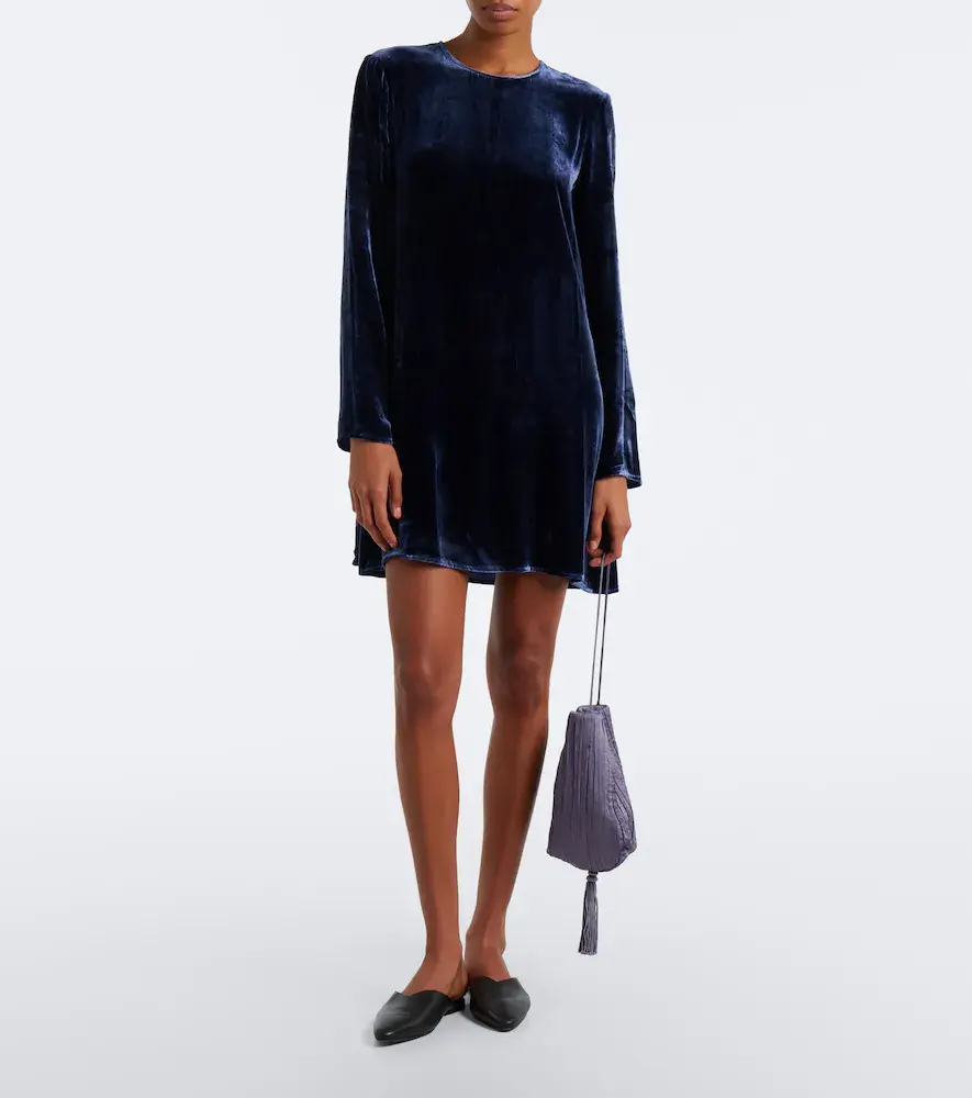 ASCENO Larissa velvet minidress | Thumbnail 6 ASCENO Larissa velvet minidress | Thumbnail 6