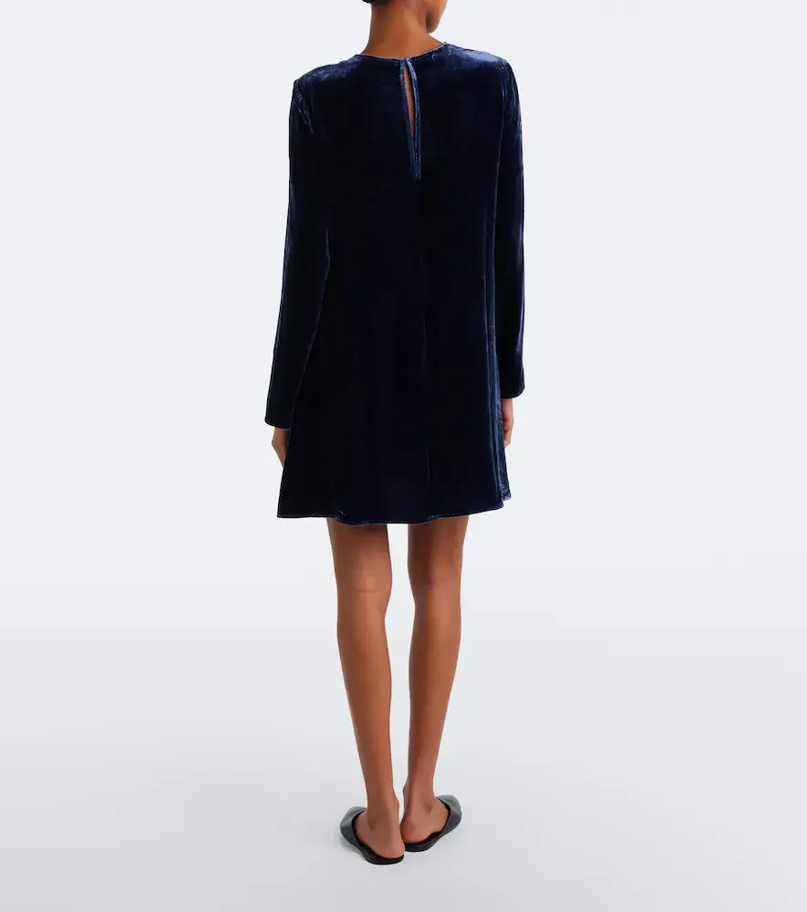 ASCENO Larissa velvet minidress | Thumbnail 7 ASCENO Larissa velvet minidress | Thumbnail 7